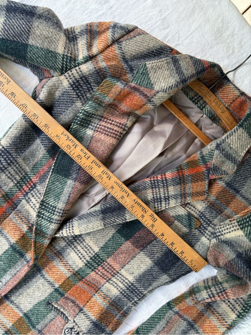 Vintage Hunters Run Wool Blazer Small - Picture 5 of 12